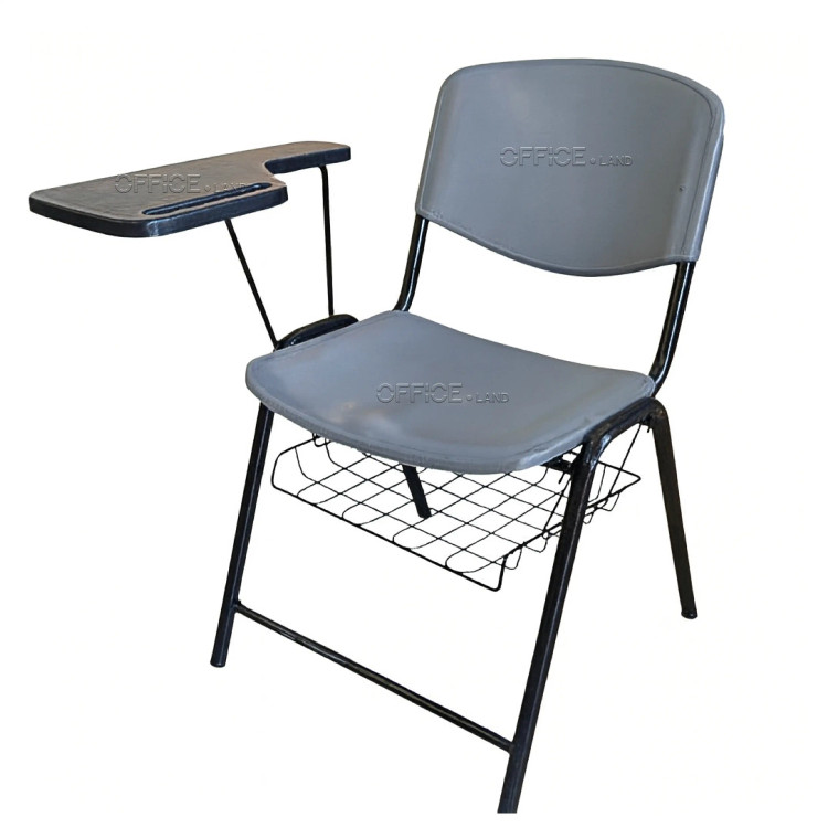 صندلی آموزشی دانشجویی ایدهآل با سبد رنگ طوسی